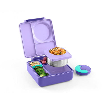 OmieBox Lunch Container - Purple - Lemon And Lavender Toronto