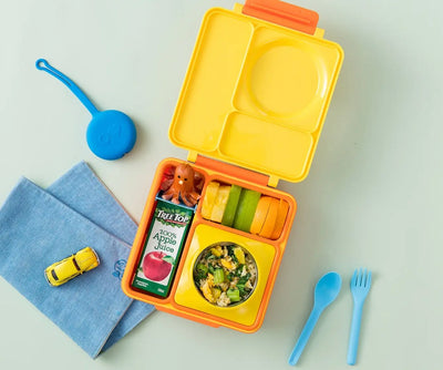 OmieBox Lunch Container - Yellow - Lemon And Lavender Toronto