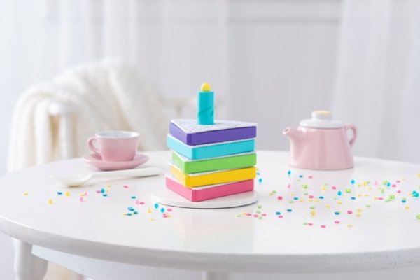 One is Fun! Wooden Cake Stacker - Lemon And Lavender Toronto