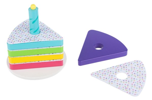 One is Fun! Wooden Cake Stacker - Lemon And Lavender Toronto