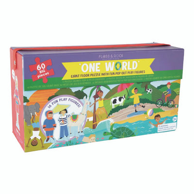 One World 60pc Jigsaw with Figures - Lemon And Lavender Toronto