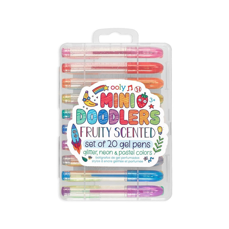 Ooly - Mini Doodlers Fruity Scented Gel Pens (Set of 20) - Lemon And Lavender Toronto