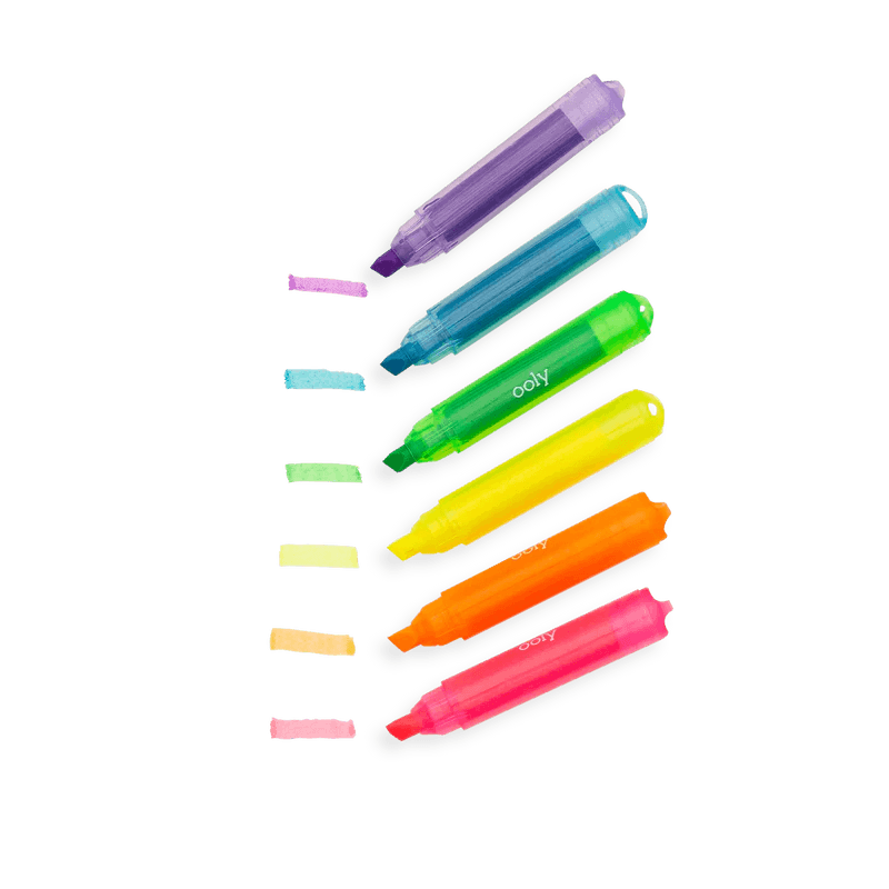 Ooly - Mini Monster Scented Highlighter Markers - Lemon And Lavender Toronto