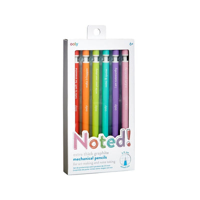 Ooly - Noted! Graphite Mechanical Pencils - Set of 6 - Lemon And Lavender Toronto