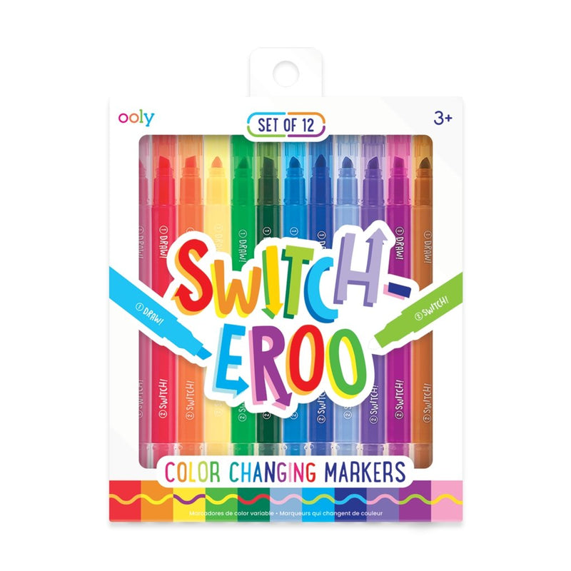 Ooly - Switch-eroo! Color-Changing Markers - Lemon And Lavender Toronto