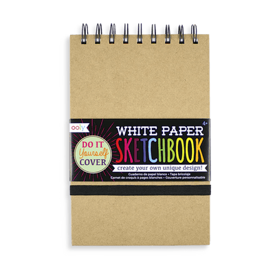 Ooly - White DIY Cover Sketchbook - Lemon And Lavender Toronto