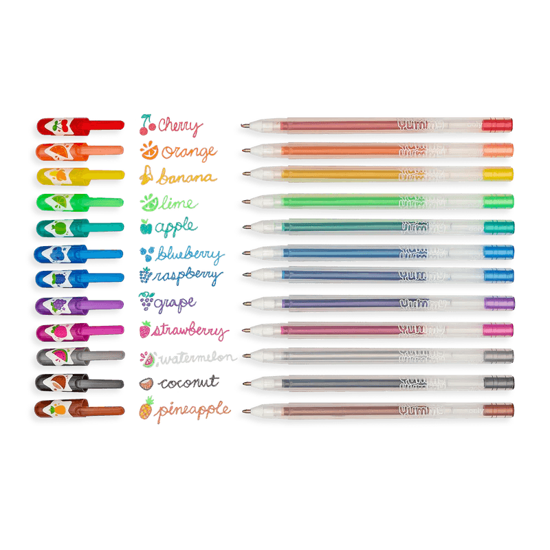 Ooly - Yummy Yummy Scented Gel Pens - Lemon And Lavender Toronto