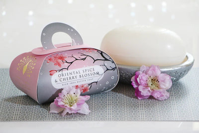 Oriental Spice and Cherry Blossom Gift Soap - Lemon And Lavender Toronto