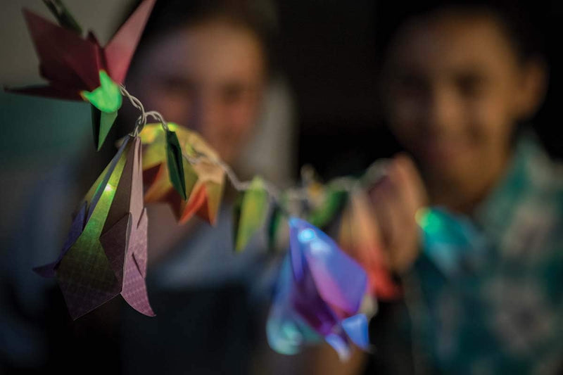 Origami Flower Lights - Lemon And Lavender Toronto