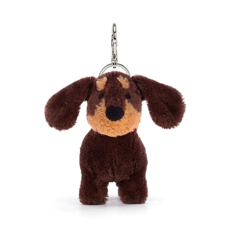 Otto Sausage Dog Bag Charm - Lemon And Lavender Toronto