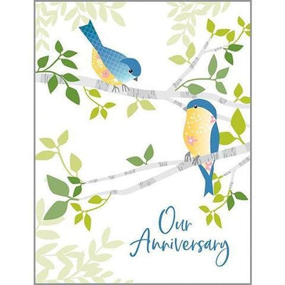 Our Anniversary Greeting Card - Lemon And Lavender Toronto