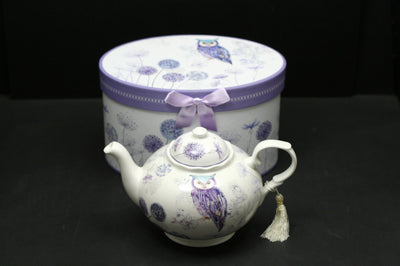 Owl Tea Pot in a Box - Lemon And Lavender Toronto