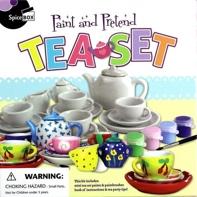 Paint & Pretend Tea Set - Lemon And Lavender Toronto