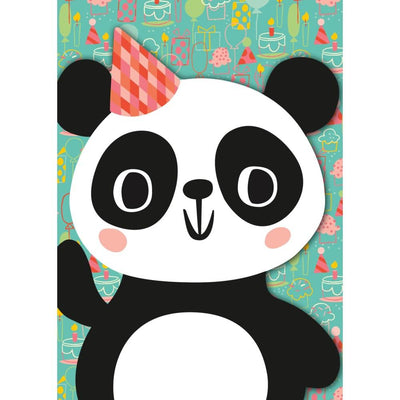 Panda Bear Birthday Card - Lemon And Lavender Toronto