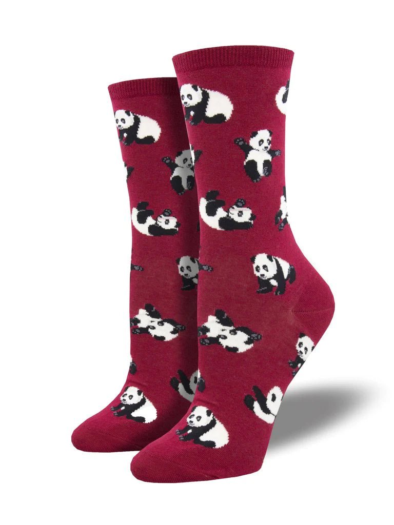 Panda Socks-Red - Lemon And Lavender Toronto