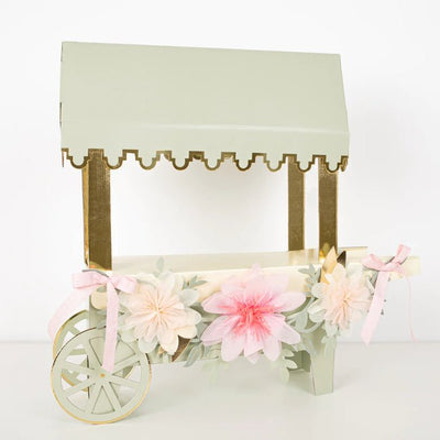 Paper Cart Centrepiece, Ladurée Paris Macaron - Meri Meri - Lemon And Lavender Toronto