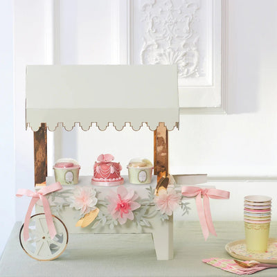 Paper Cart Centrepiece, Ladurée Paris Macaron - Meri Meri - Lemon And Lavender Toronto