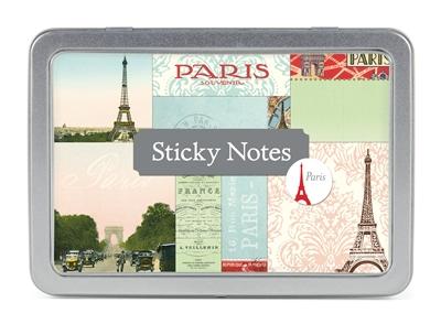 Paris Sticky Notes in a Tin - Lemon And Lavender Toronto