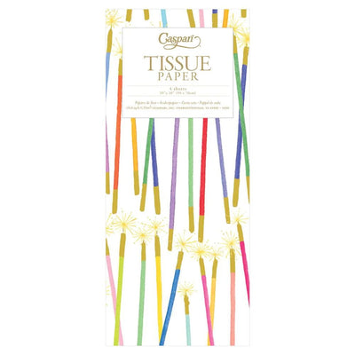 Party Candles Tissue Paper - 4 Sheets Included - Lemon And Lavender Toronto