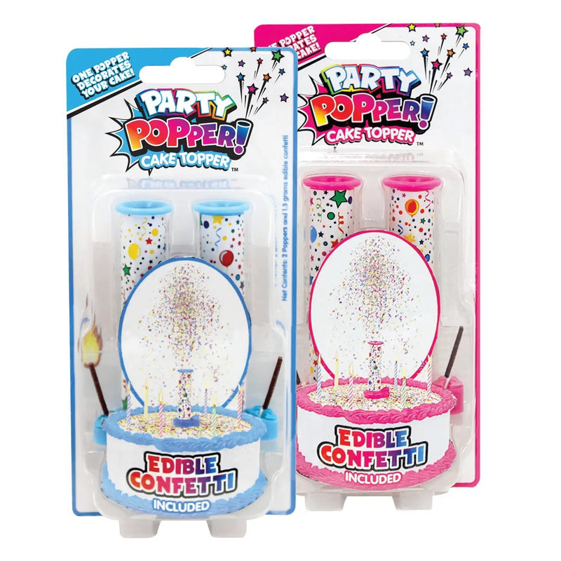 Party Popper Cake Topper - Sold Individually - Lemon And Lavender Toronto