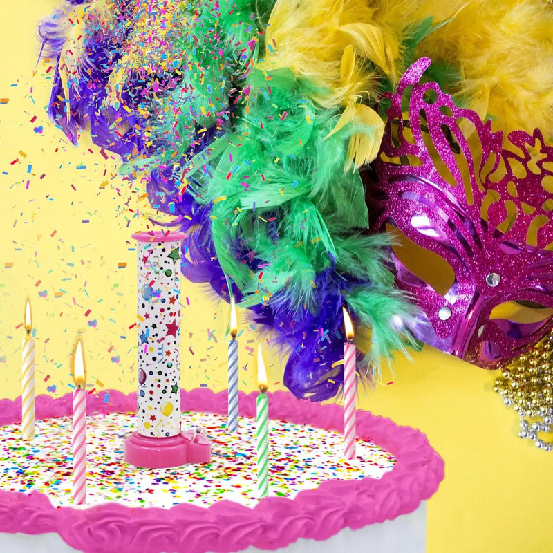 Party Popper Cake Topper - Sold Individually - Lemon And Lavender Toronto