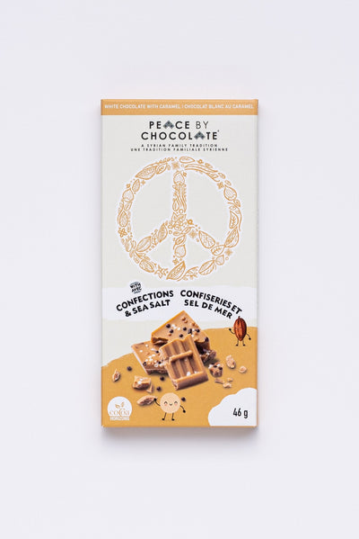 Peace Bar - Gold Chocolate with Confections and Sea Salt - Lemon And Lavender Toronto