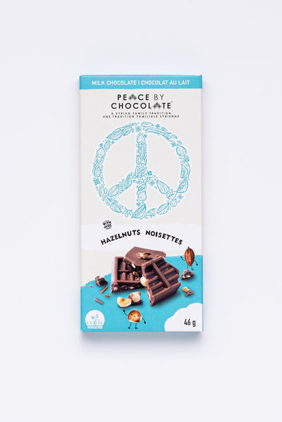 Peace Bar - Milk Chocolate with Hazelnut - Lemon And Lavender Toronto