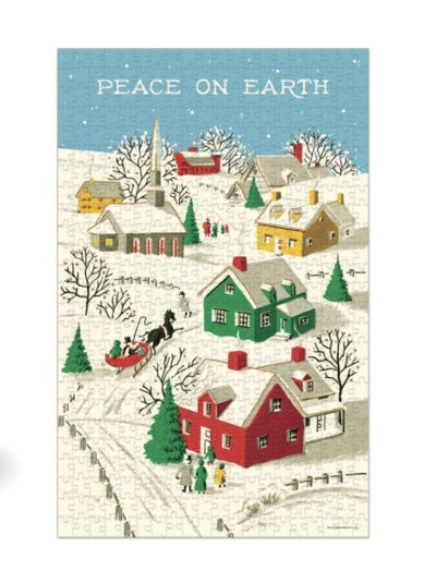 Peace On Earth-Christmas 500 Piece Puzzle - Lemon And Lavender Toronto