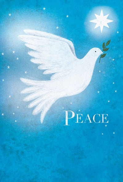 Peaceful Night Dove Holiday Card - Lemon And Lavender Toronto