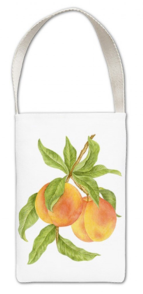 Peach Print Jam Jar Bag - Lemon And Lavender Toronto
