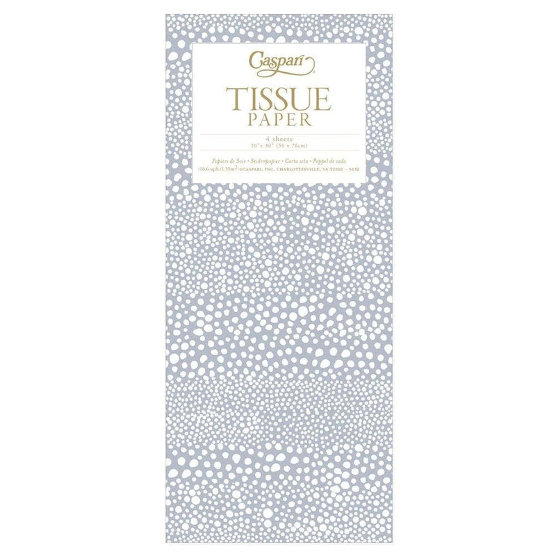 Pebble Tissue Paper in Silver - 4 Sheets Included - Lemon And Lavender Toronto