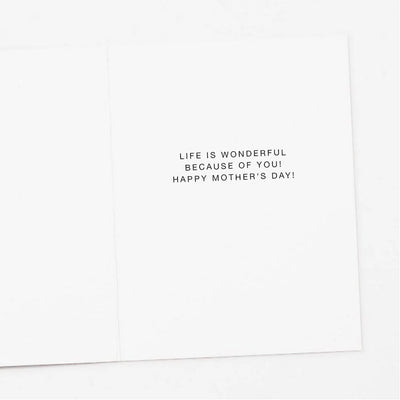 PERIWINKLE WIFE MOTHER'S DAY CARD - Lemon And Lavender Toronto
