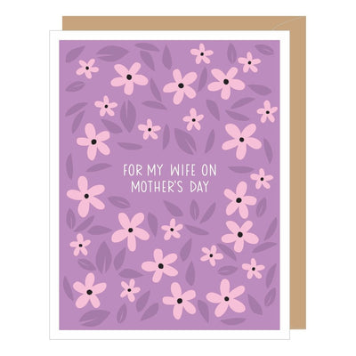 PERIWINKLE WIFE MOTHER'S DAY CARD - Lemon And Lavender Toronto
