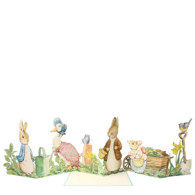 Peter Rabbit & Friends Concertina Card - Lemon And Lavender Toronto