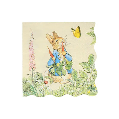 Peter Rabbit In the Garden Large Napkins-Meri Meri - Lemon And Lavender Toronto