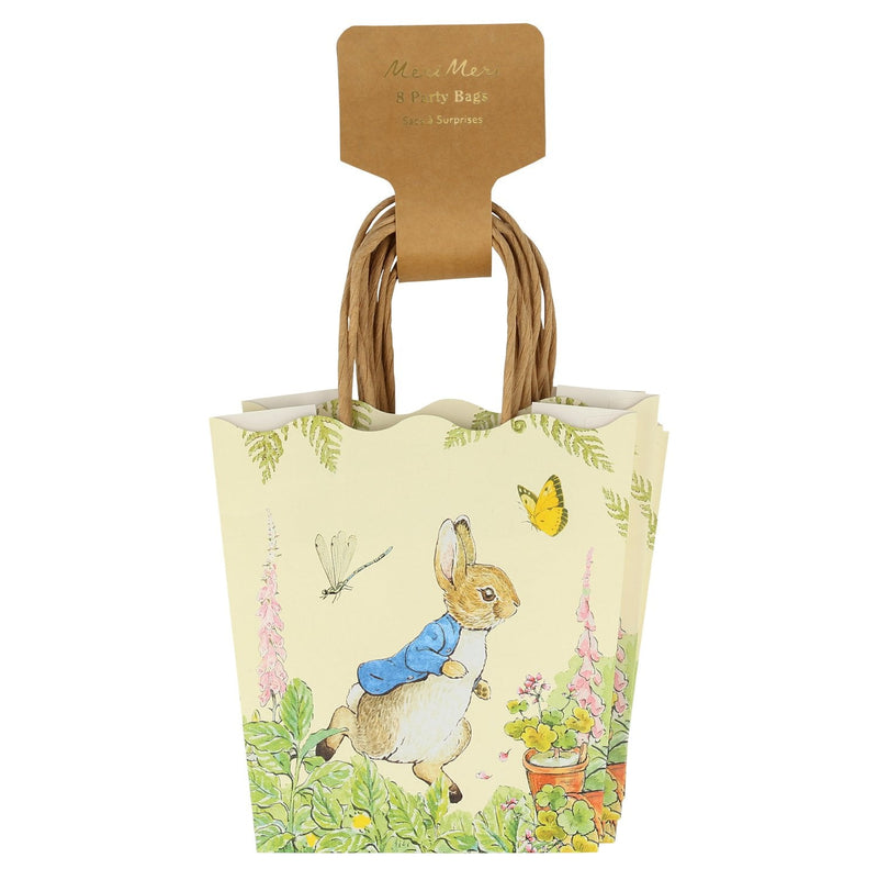 Peter Rabbit In The Garden Party Bags (x 8)-Meri Meri - Lemon And Lavender Toronto