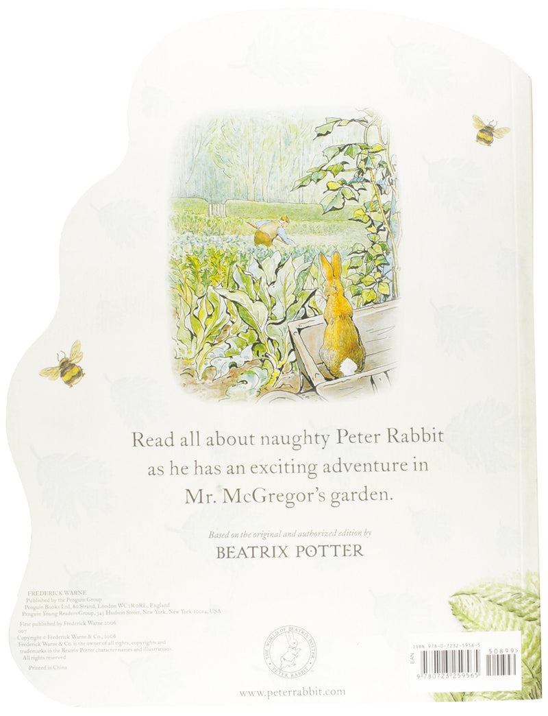PETER RABBIT LARGE SHAPED BOARD BOOK - Lemon And Lavender Toronto