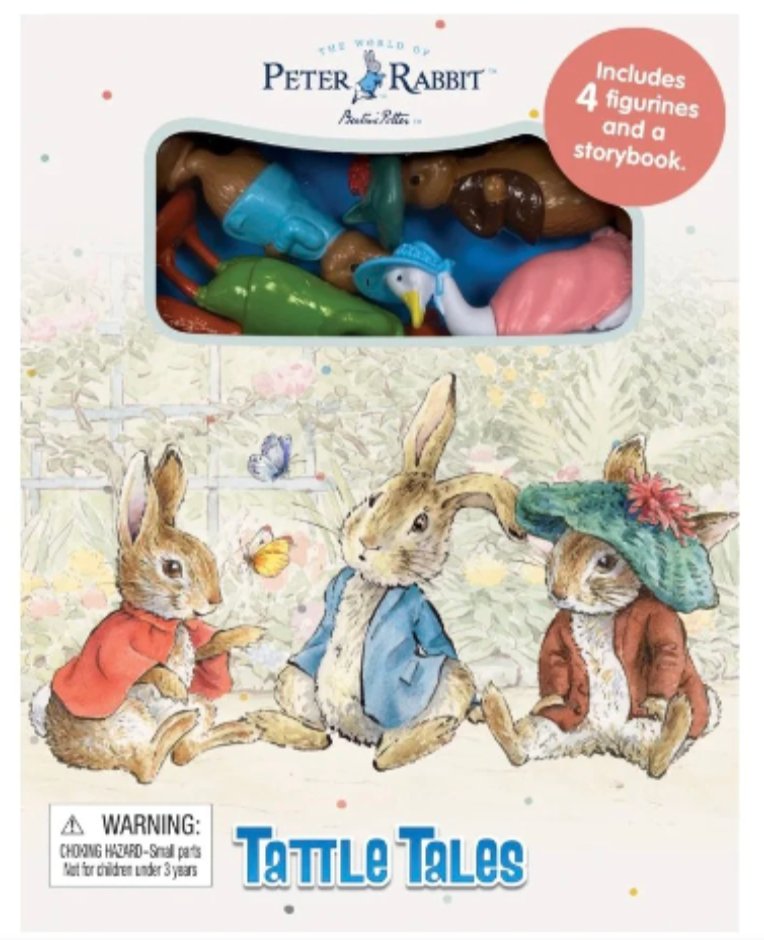 Peter Rabbit Tattle Tales Book - Lemon And Lavender Toronto