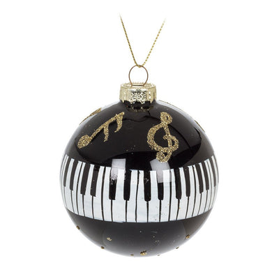 Piano Keys Ball Ornament - Lemon And Lavender Toronto