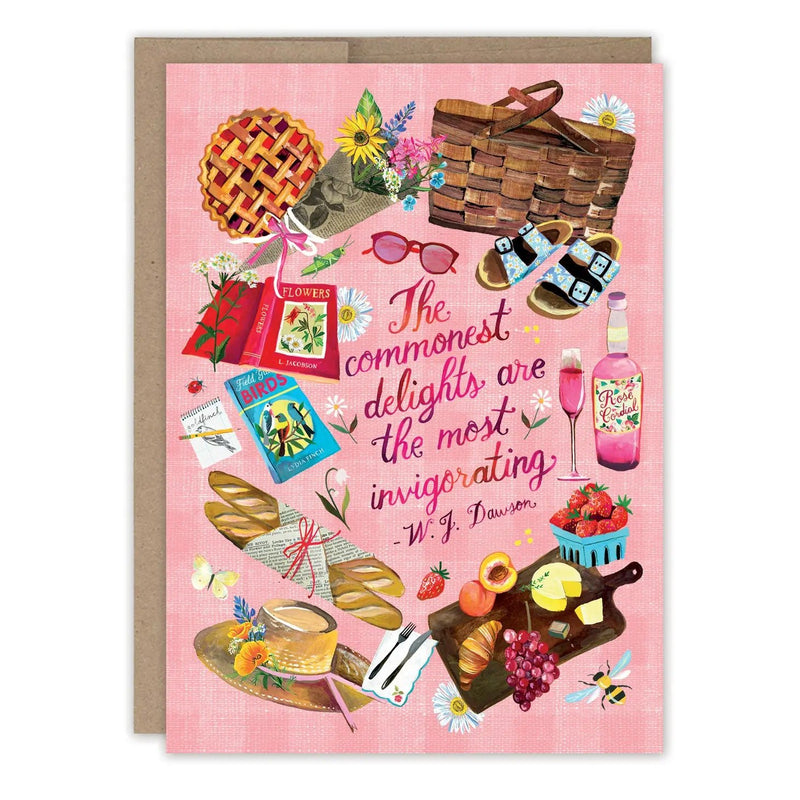 Picnic Birthday Card - Lemon And Lavender Toronto