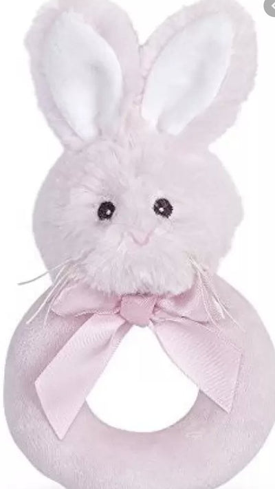 Pink Bunny Rattle - Lemon And Lavender Toronto