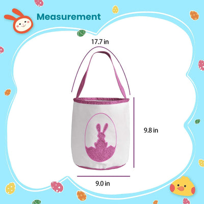 Pink Easter Bunny Basket Bag - Lemon And Lavender Toronto