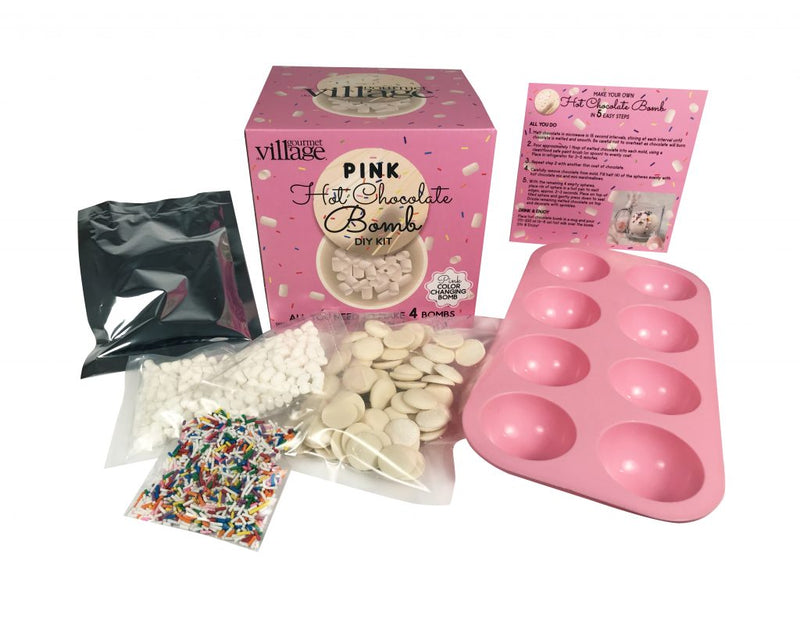 Pink Hot Chocolate Bomb DIY Kit - Lemon And Lavender Toronto