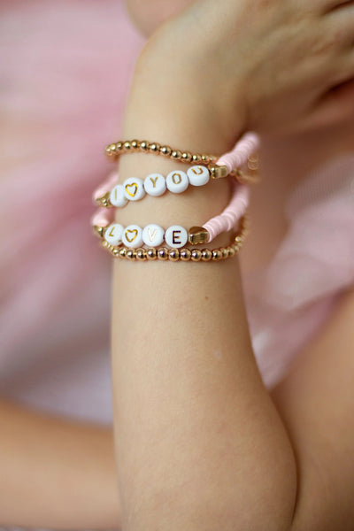 Pink Love Bracelet, 4pcs - Lemon And Lavender Toronto