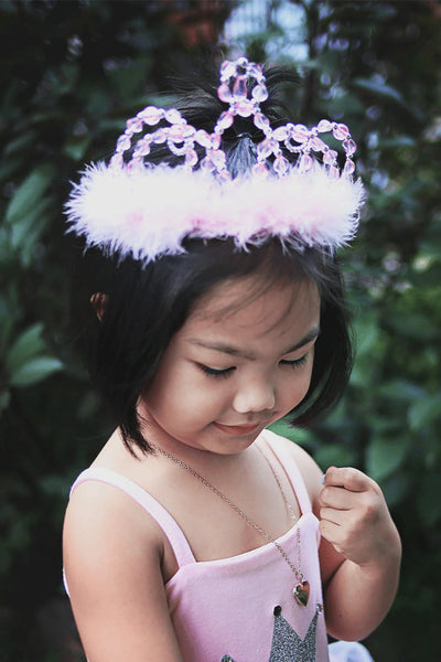 Pink & Silver Princess Tiara - Lemon And Lavender Toronto