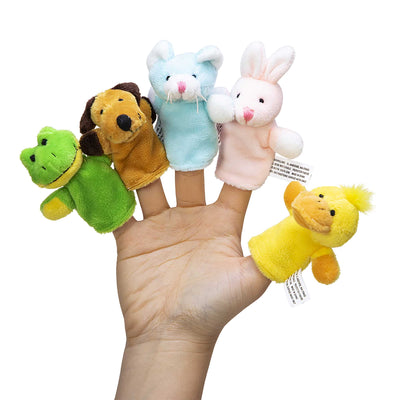 PLUSH FINGER PUPPETS-ASST - Lemon And Lavender Toronto