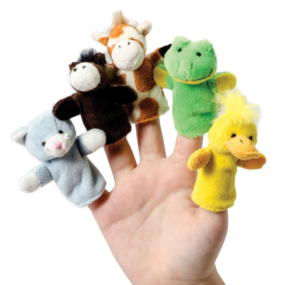 PLUSH FINGER PUPPETS-ASST - Lemon And Lavender Toronto