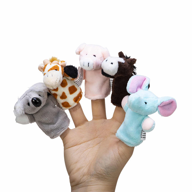 PLUSH FINGER PUPPETS-ASST - Lemon And Lavender Toronto