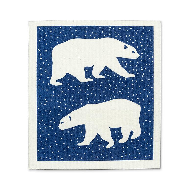 Polar Bears Dishcloths Set of 2 - Lemon And Lavender Toronto