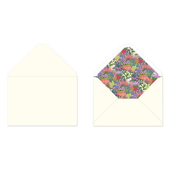 Pop Up Flower Shop Greeting Card - Lemon And Lavender Toronto